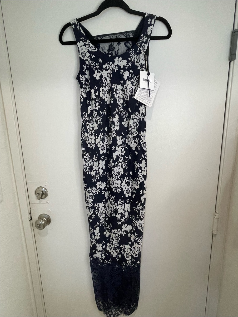 Liu Jo Milano Navy and White Floral Dress